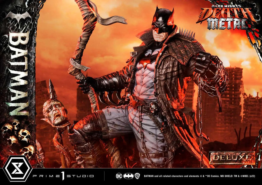 Batman (Deluxe Version) Dark Nights: Death Metal (Comics) – Prime1Studio – ActionFigure Brasil