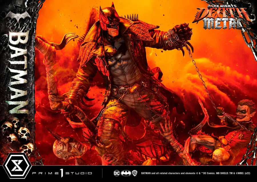 Batman (Deluxe Version) Dark Nights: Death Metal (Comics) – Prime1Studio – ActionFigure Brasil