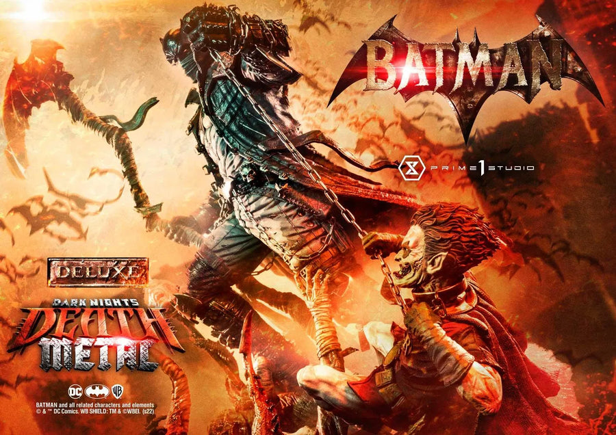 Batman (Deluxe Version) Dark Nights: Death Metal (Comics) – Prime1Studio – ActionFigure Brasil