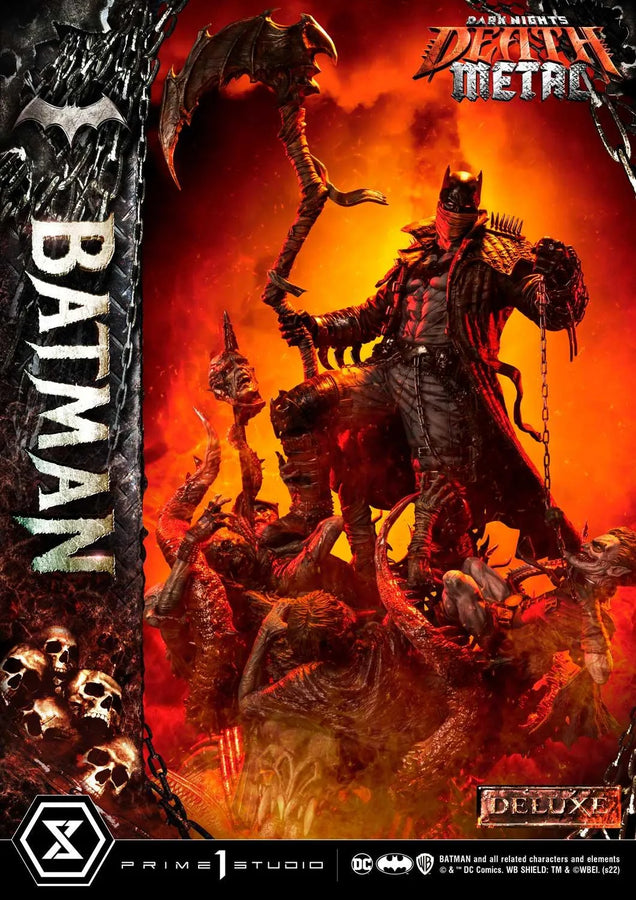 Batman (Deluxe Version) Dark Nights: Death Metal (Comics) – Prime1Studio – ActionFigure Brasil
