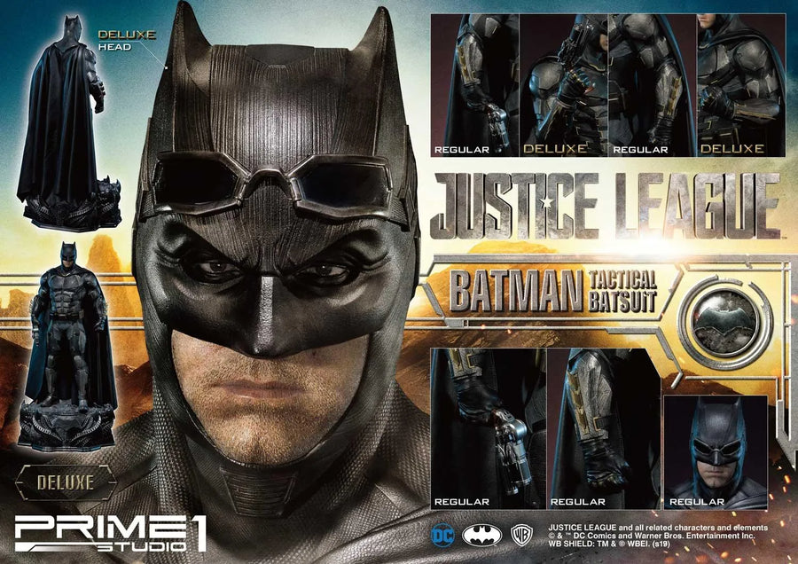 Batman (Deluxe Version) Justice League (Film) – Prime1Studio – ActionFigure Brasil