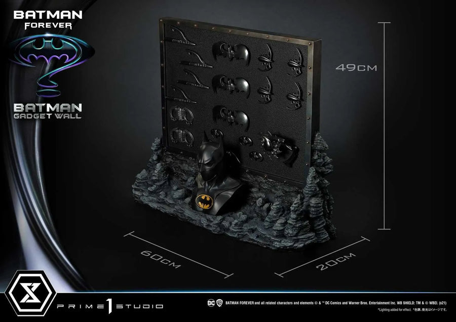 Batman Gadget Wall (Regular Version) Batman Forever – Prime1Studio – ActionFigure Brasil