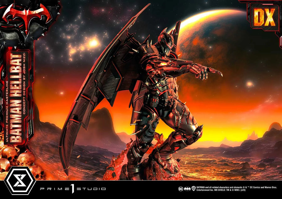 Batman Hellbat (Deluxe Bonus Version) Batman (Comics) – Prime1Studio – ActionFigure Brasil
