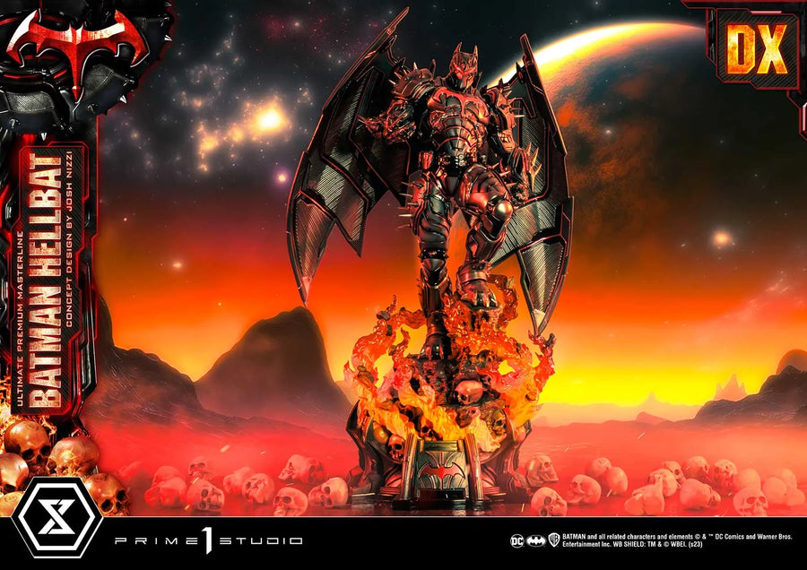 Batman Hellbat (Deluxe Bonus Version) Batman (Comics) – Prime1Studio – ActionFigure Brasil