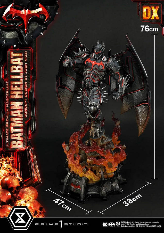Batman Hellbat (Deluxe Version) - LIMITED EDITION: 25 (Deluxe Version) – Prime 1 Studio – ActionFigure Brasil