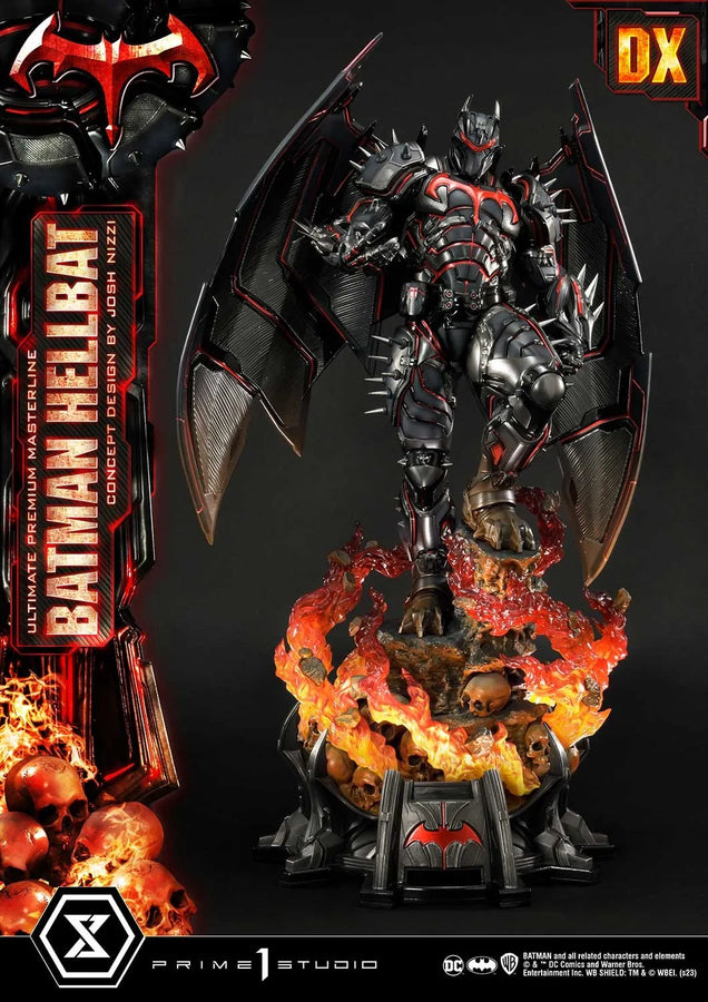 Batman Hellbat (Deluxe Version) - LIMITED EDITION: 25 (Deluxe Version) – Prime 1 Studio – ActionFigure Brasil