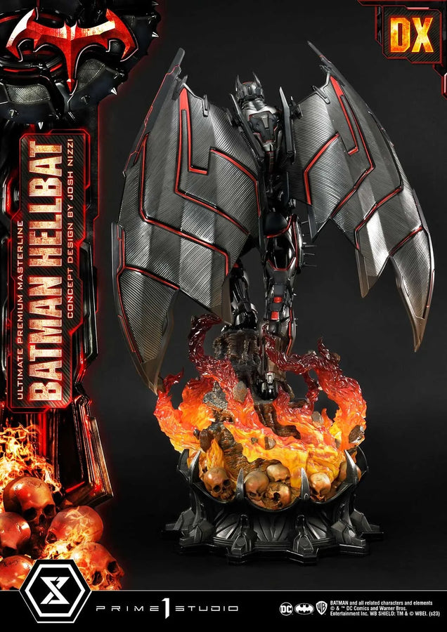 Batman Hellbat (Deluxe Version) - LIMITED EDITION: 25 (Deluxe Version) – Prime 1 Studio – ActionFigure Brasil