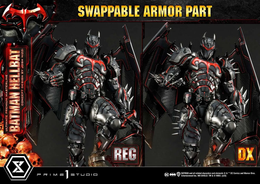 Batman Hellbat (Deluxe Version) - LIMITED EDITION: 25 (Deluxe Version) – Prime 1 Studio – ActionFigure Brasil