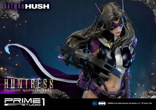 Batman: Hush - Huntress - Museum Masterline Series MMDCBH-04F - 1/3 - Fabric Cape Edition (Prime 1 Studio)ㅤ – Prime 1 Studio – ActionFigureBrasil