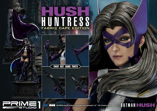 Batman: Hush - Huntress - Museum Masterline Series MMDCBH-04F - 1/3 - Fabric Cape Edition (Prime 1 Studio)ㅤ – Prime 1 Studio – ActionFigureBrasil