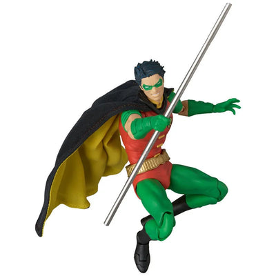 Batman: Hush - Robin - Mafex (No.264) - Batman:Hush Ver. (Medicom Toy)ㅤ – Medicom Toy – ActionFigureBrasil — com base expositora