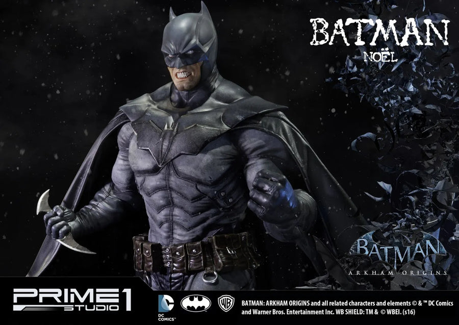 Batman NOEL Version (Exclusive Version) Batman: Arkham Origins – Prime1Studio – ActionFigure Brasil