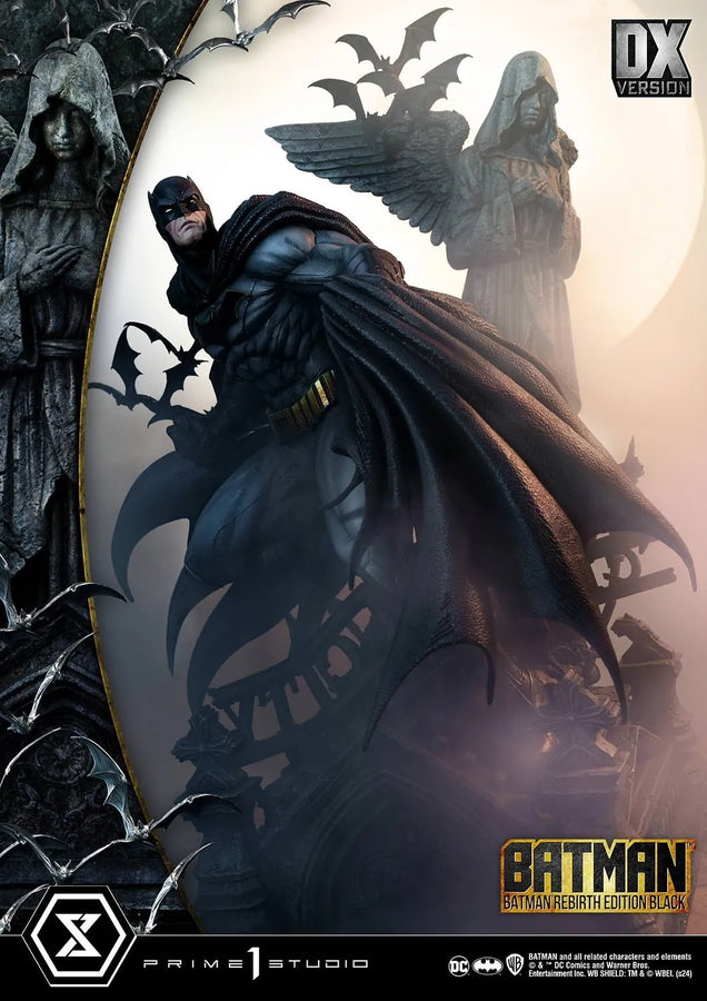 Batman Rebirth Edition Black (Deluxe Bonus Version) - LIMITED EDITION: 80 (Black - Deluxe Bonus Version) – Prime 1 Studio – ActionFigure Brasil