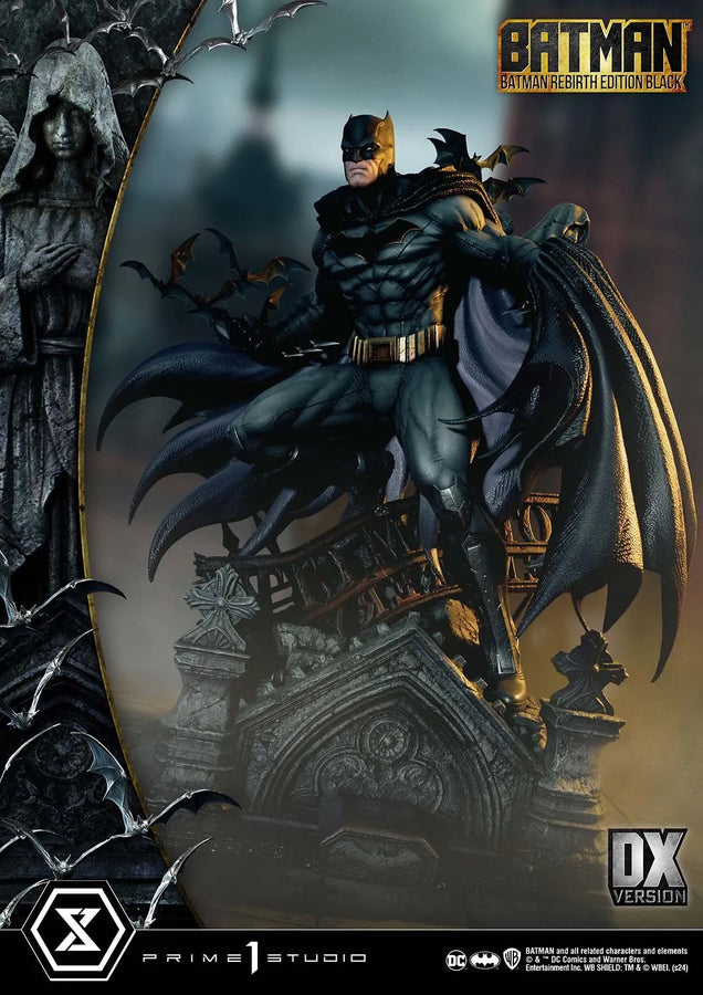 Batman Rebirth Edition Black (Deluxe Bonus Version) - LIMITED EDITION: 80 (Black - Deluxe Bonus Version) – Prime 1 Studio – ActionFigure Brasil