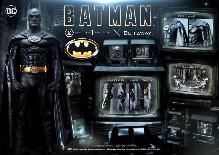 Batman (Regular Version) Batman (1989) – Prime1Studio – ActionFigure Brasil