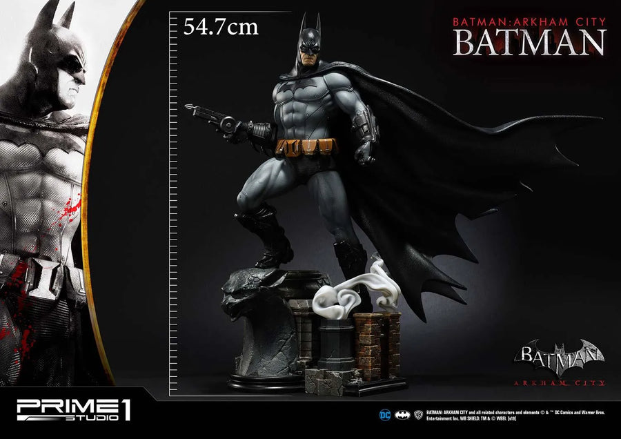 Batman (Regular Version) Batman: Arkham City – Prime1Studio – ActionFigure Brasil