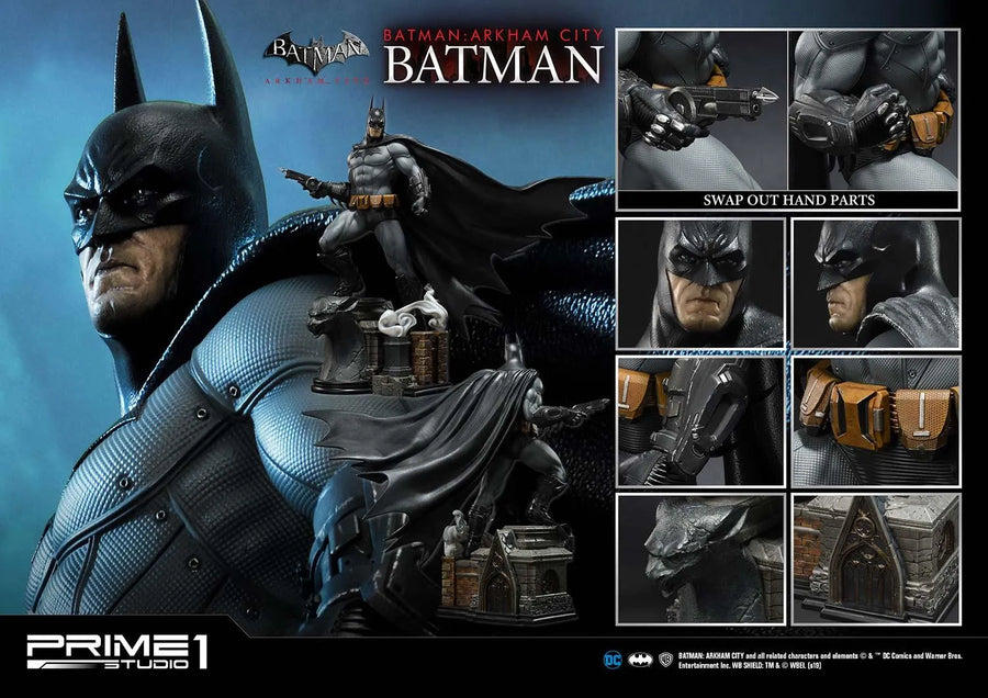 Batman (Regular Version) Batman: Arkham City – Prime1Studio – ActionFigure Brasil