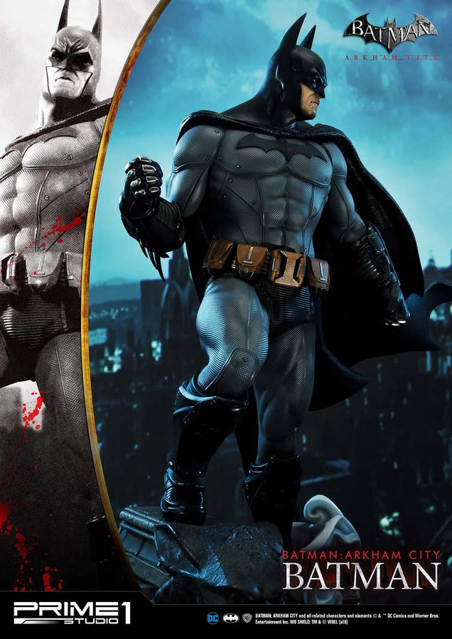 Batman (Regular Version) Batman: Arkham City – Prime1Studio – ActionFigure Brasil