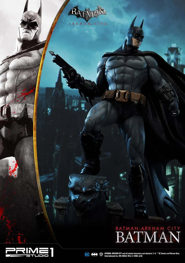 Batman (Regular Version) Batman: Arkham City – Prime1Studio – ActionFigure Brasil