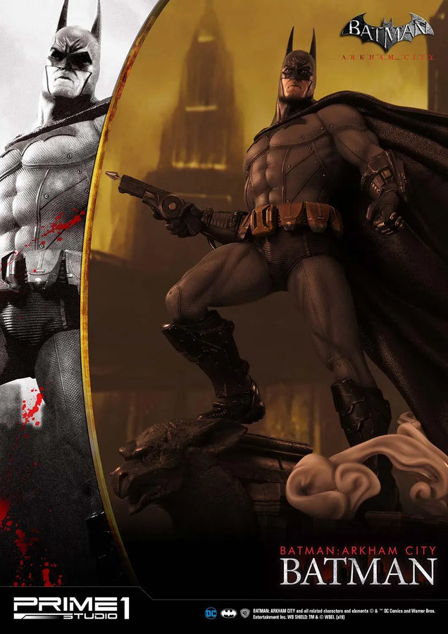 Batman (Regular Version) Batman: Arkham City – Prime1Studio – ActionFigure Brasil