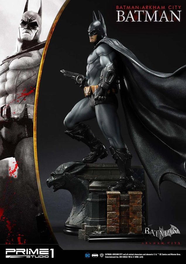 Batman (Regular Version) Batman: Arkham City – Prime1Studio – ActionFigure Brasil