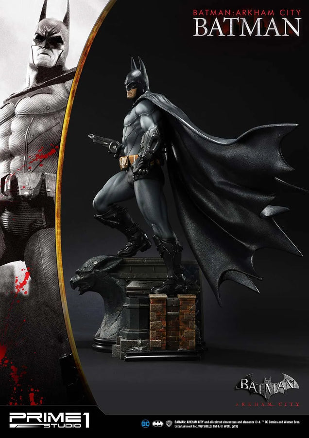 Batman (Regular Version) Batman: Arkham City – Prime1Studio – ActionFigure Brasil