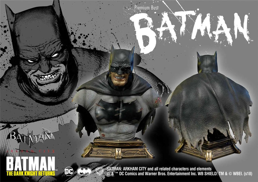 Batman (Regular Version) Batman: Arkham City (The Dark Knight Returns) – Prime1Studio – ActionFigure Brasil