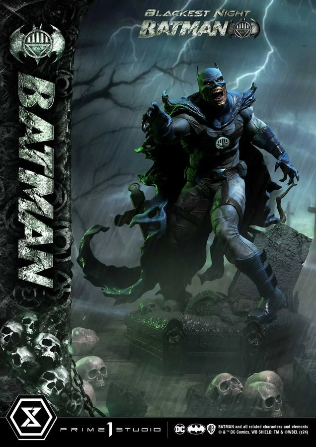 Batman (Regular Version) Blackest Night (Comics) – Prime1Studio – ActionFigure Brasil