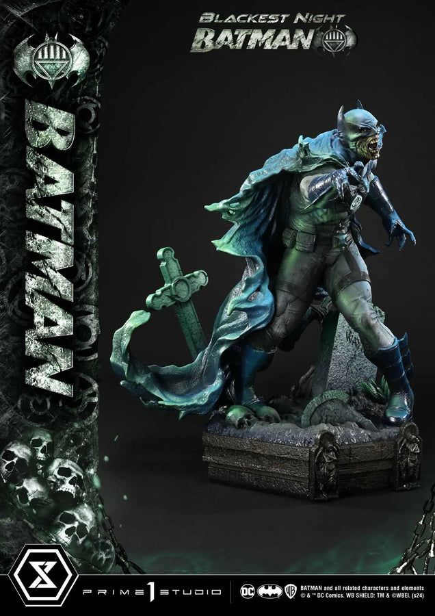 Batman (Regular Version) Blackest Night (Comics) – Prime1Studio – ActionFigure Brasil