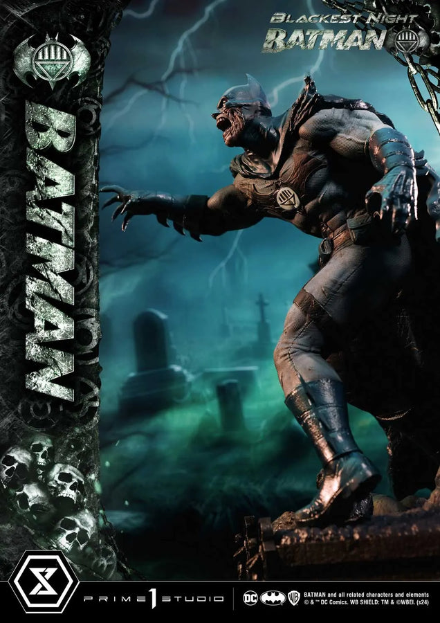 Batman (Regular Version) Blackest Night (Comics) – Prime1Studio – ActionFigure Brasil