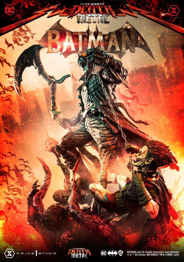Batman (Regular Version) Dark Nights: Death Metal (Comics) – Prime1Studio – ActionFigure Brasil