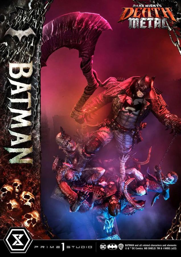 Batman (Regular Version) Dark Nights: Death Metal (Comics) – Prime1Studio – ActionFigure Brasil