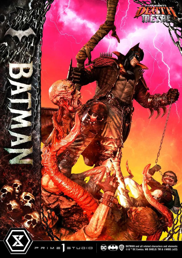 Batman (Regular Version) Dark Nights: Death Metal (Comics) – Prime1Studio – ActionFigure Brasil