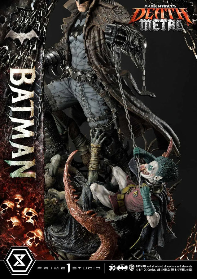 Batman (Regular Version) Dark Nights: Death Metal (Comics) – Prime1Studio – ActionFigure Brasil