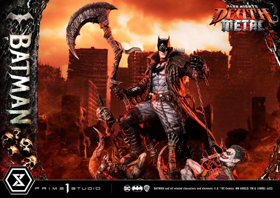 Batman (Regular Version) Dark Nights: Death Metal (Comics) – Prime1Studio – ActionFigure Brasil