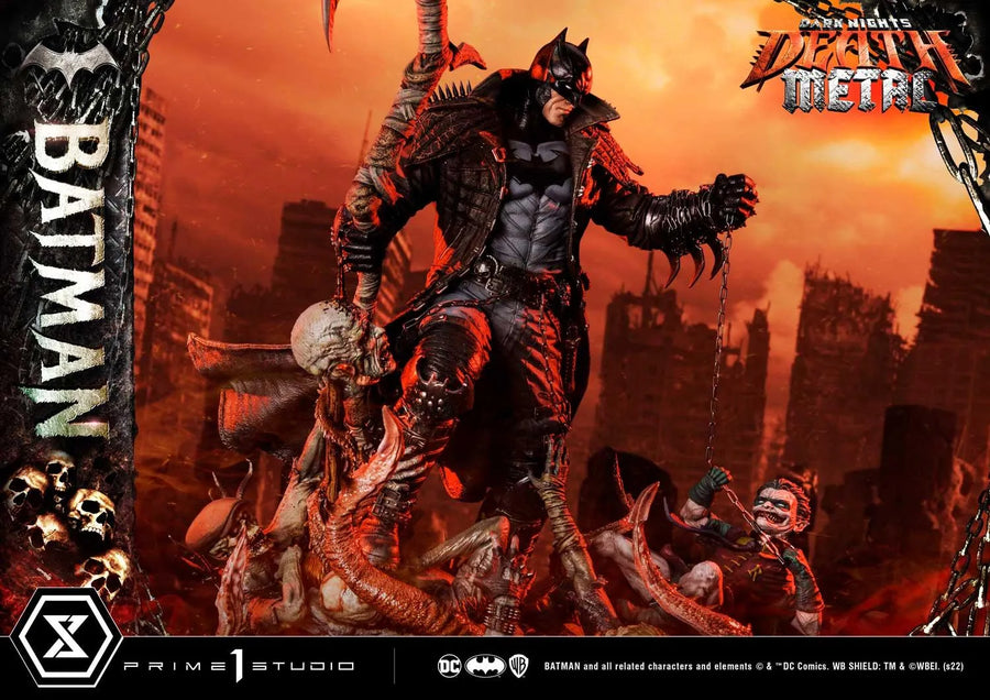 Batman (Regular Version) Dark Nights: Death Metal (Comics) – Prime1Studio – ActionFigure Brasil