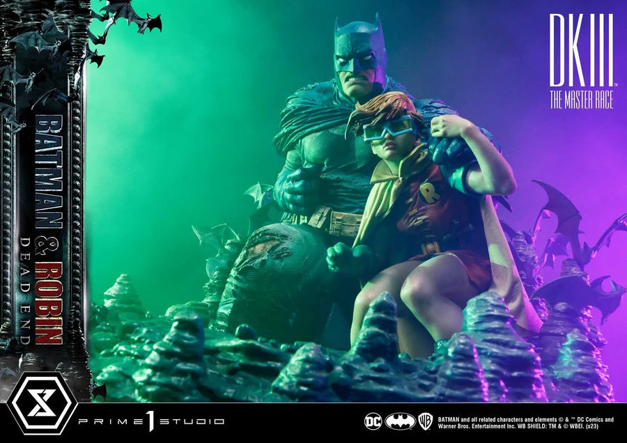 Batman & Robin Dead End (Regular Version) Batman Dark Knight III The Master Race (Comics) – Prime1Studio – ActionFigure Brasil