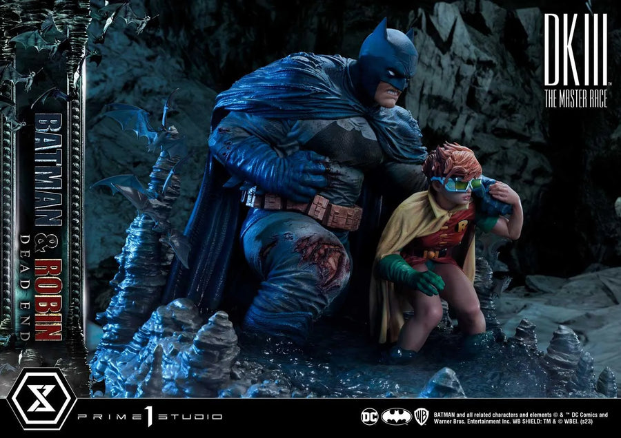 Batman & Robin Dead End (Regular Version) Batman Dark Knight III The Master Race (Comics) – Prime1Studio – ActionFigure Brasil