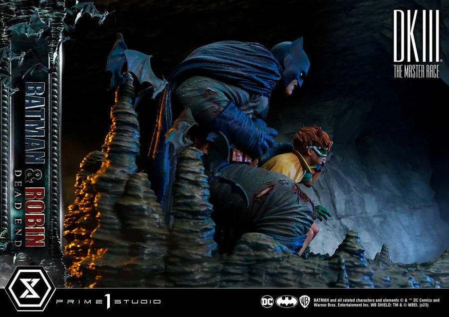 Batman & Robin Dead End (Regular Version) Batman Dark Knight III The Master Race (Comics) – Prime1Studio – ActionFigure Brasil