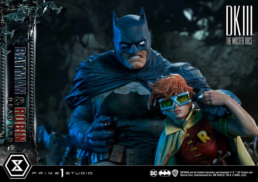 Batman & Robin Dead End (Regular Version) Batman Dark Knight III The Master Race (Comics) – Prime1Studio – ActionFigure Brasil
