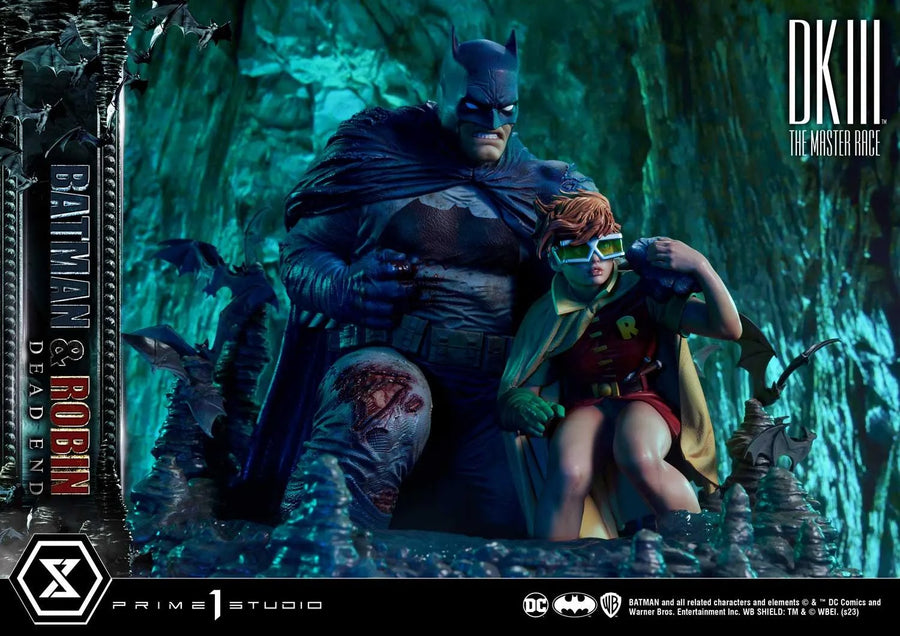 Batman & Robin Dead End (Regular Version) Batman Dark Knight III The Master Race (Comics) – Prime1Studio – ActionFigure Brasil