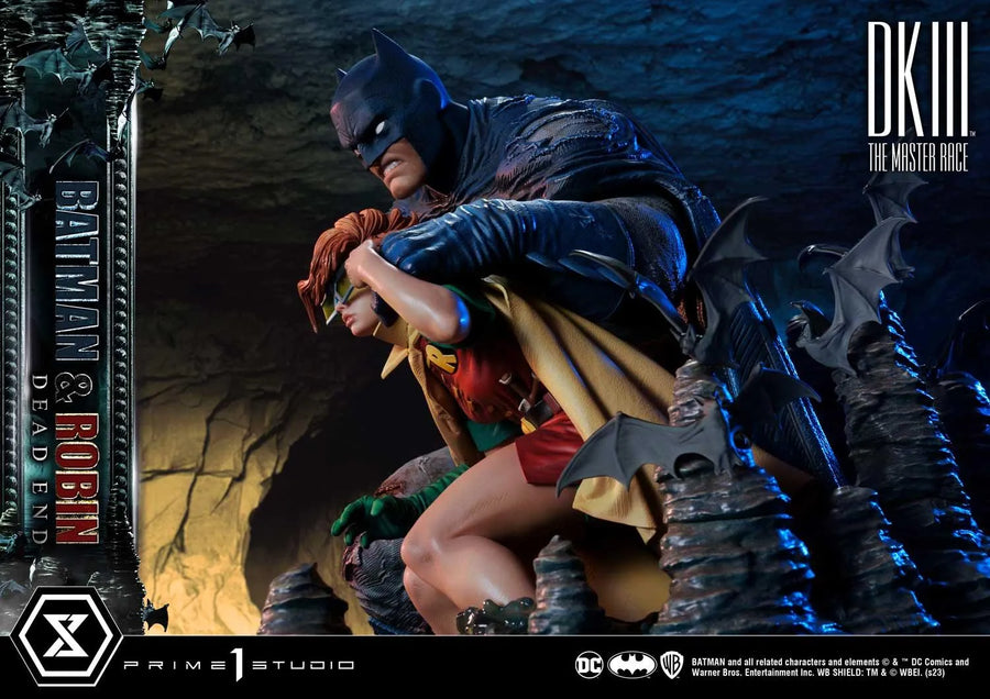 Batman & Robin Dead End (Regular Version) Batman Dark Knight III The Master Race (Comics) – Prime1Studio – ActionFigure Brasil