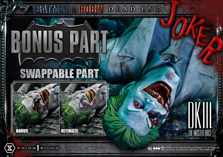 Batman & Robin Dead End (Ultimate Bonus Version) Batman Dark Knight III The Master Race (Comics) – Prime1Studio – ActionFigure Brasil