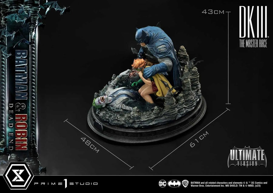 Batman & Robin Dead End (Ultimate Bonus Version) Batman Dark Knight III The Master Race (Comics) – Prime1Studio – ActionFigure Brasil