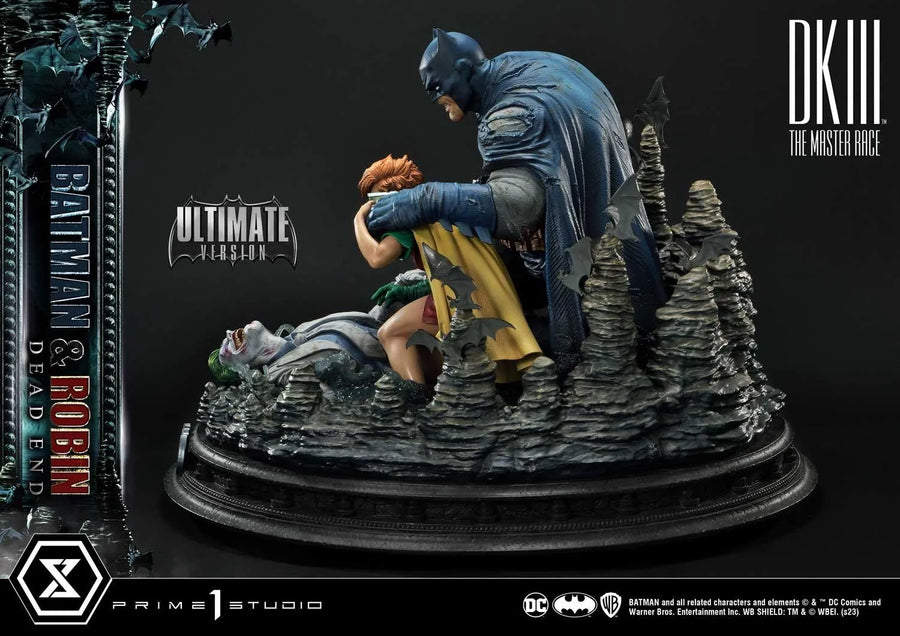 Batman & Robin Dead End (Ultimate Bonus Version) Batman Dark Knight III The Master Race (Comics) – Prime1Studio – ActionFigure Brasil