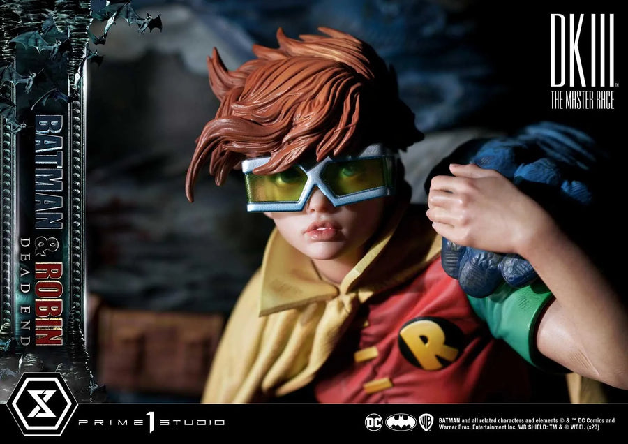 Batman & Robin Dead End (Ultimate Bonus Version) Batman Dark Knight III The Master Race (Comics) – Prime1Studio – ActionFigure Brasil
