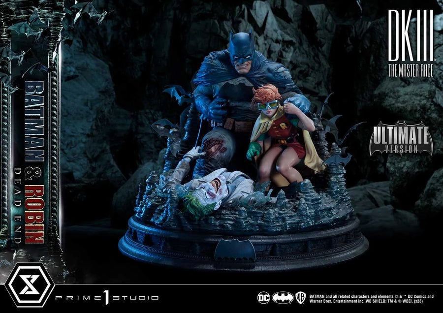 Batman & Robin Dead End (Ultimate Bonus Version) Batman Dark Knight III The Master Race (Comics) – Prime1Studio – ActionFigure Brasil