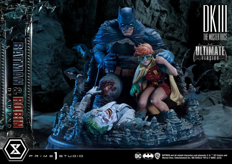 Batman & Robin Dead End (Ultimate Bonus Version) Batman Dark Knight III The Master Race (Comics) – Prime1Studio – ActionFigure Brasil