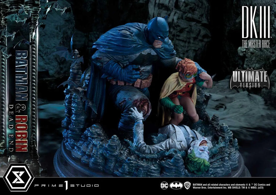 Batman & Robin Dead End (Ultimate Bonus Version) Batman Dark Knight III The Master Race (Comics) – Prime1Studio – ActionFigure Brasil