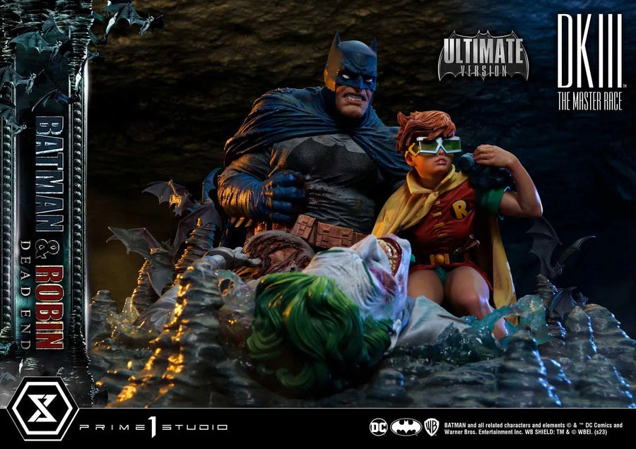 Batman & Robin Dead End (Ultimate Bonus Version) Batman Dark Knight III The Master Race (Comics) – Prime1Studio – ActionFigure Brasil